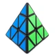 QiYi Qiming Piraminx black | Пірамідка Мефферта 3х3 чорна - зображення 3