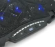 Охлаждающая подставка для ноутбука Ice Coorel K12 10-17" Black (YT35668) - изображение 4