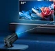 Міні-проектор 4K Full HD 1080P, підтримує Wi-Fi 6 і BT 5.0 із вбудованою ОС Android 11.0, 150-дюймовий , автоматична корекція трапецеїдальних спотворень, чорний - изображение 2