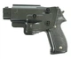 Пистолет металлический c кобурой стреляет пластиковыми 6 мм пульками SIG Sauer P226 - изображение 3