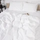 Простынь MirSon Бязь 17-0605 Stripe White 180x220 см (2200008053376) - изображение 3