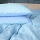 Комплект постельного белья Mirson Семейный 2 x 160x220 см 17-0628 Diamond Blue Бязь (2200008463021) - изображение 4