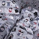 Комплект постельного белья MirSon Семейный 2x160x220 см 17-0672 Silver Owlets Бязь (2200010183122) - изображение 5