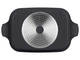 Гусятниця з кришкою RINGEL Zitrone Black Ростер RG-2108-34 BL-R (6л/34см) - зображення 4
