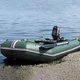 Надувний човен ПВХ Ладья ЛТ-290МЕ 2,9 м тримісний моторний рейковий настил пересувні/стаціонарні сидіння - зображення 8