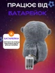 Дитяча м'яка іграшка подушка Видра обіймашка нічник дихаюча з білим шумом (блакитна) - зображення 4