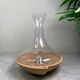 Декантер для вина Vacu Vin Swirling Carafe 750 мл із корковою обертовою підставкою (76010602) - зображення 4