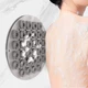 Кругла силіконова щітка - мочалка на присосках на стіну у ванну / душ Bath Mat масажний протиковзкий килимок для ніг, сірий (104330204) - зображення 2
