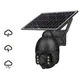 Уличная поворотная IP-камера Sectec ST-588-3M-4G-EU Black с сим-картой и солнечной панелью - изображение 4