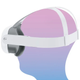 Світлонепроникна силіконова маска для очей HBV-556 для Oculus Meta Quest 3 Black - зображення 4