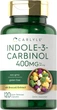 Добавка премиум-класса индол-3-карбинол Carlyle Indole-3-Carbinol (I3C) 400mg 120 капсул - изображение 1