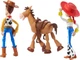 История Игрушек: Вуди, Джесси, Яблочко Disney Pixar Storytellers Toy Story Woody, Jessie & Bullseye Posable Toys Mattel - изображение 2