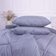 Набор антиаллергенный MirSon Эвкалиптовый Супер Теплый №9047 Eco Light Gray (одеяло 172x205 см + подушки 50х70 средние) (2200005995693) - изображение 13