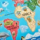 Мега - пазл гигант Melissa&Doug "Карта мира" 33 элемента 90 х 60 см MD10446 - изображение 4
