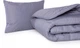 Набор антиаллергенный MirSon 3M Thinsulate Супер Теплый №9032 Eco Light Gray (одеяло 172x205 см + подушка 50х70 средняя) (2200005995730) - изображение 3