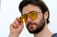 Сонцезахисні окуляри SunGlasses 7701-y-bl (o4ki-13377) - зображення 5