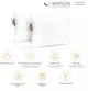 Набор антиалергенных подушек MirSon 3M Thinsulate №1603 Eco Light White 50х70 2 шт средние (2200002652001) - изображение 2