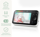 Видеоняня Motorola PIP1500 Connect | Wi-Fi | 2.4 ГГц (5055374714096) - изображение 4