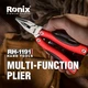 Многофункциональные плоскогубцы-мультитул Ronix RH-1191 - изображение 11