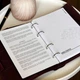 Професійний блокнот Психолога Professional Journals в шкіряній обкладинці Лондон з гравіюванням А5 велика кишеня для документів формату А4 Коньяк - зображення 3