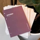 Професійний блокнот для дизайнера інтер’єру PROFESSIONAL JOURNALS в шкіряній обкладинці “Лондон”, Бордо - зображення 6
