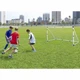 Ворота футбольні Outdoor-Play JC-250A 244 х 130 х 96 см, біло-сині - изображение 2