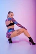 Кроп топ рукава Violet Dream One size Фіолетові (07016) - зображення 5