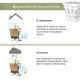 Вазон Idel Flowerbox квадратний сірий/білий 17см (740033) - изображение 9
