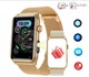 Смарт-часы женские LEMFO G50 Gold (разговор, тонометр, температура тела, пульсоксиметр) 2 ремешка - изображение 1