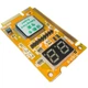POST карта Digital для ноутбуков Mini PCI, Mini PCI-E, LPC, пост карта (0801-005-00) - изображение 2
