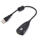 Звуковая Карта USB Digital 5Hv2 7.1 3D Черный (1001-258-01) - изображение 6