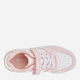Sneakersy dziecięce dla dziewczynki na rzepy Champion Deuce G Ps S32518-WW002 34 (2.5US) Biały/Pudrowy - obraz 3