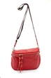 Сумка бананка жіноча шкіряна середня червона ARTiS Bags 1752 9322 - зображення 1