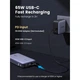 УМБ Ugreen 25000mAh 2USB 1Type-C PD 145W 5A PD3.0/QC3.0/FCP/AFC PB205 Gray - изображение 6