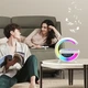 Ночник для детей аккумуляторный с часами G BT-3401 Smart Light Sound Machine Белый ночное освещение, детское освещение, лампа ночная - изображение 3