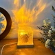 Ночник для детей Настольная лампа-проектор Эффект водной глади Relaxing light ночное освещение, детское освещение, лампа ночная - изображение 2