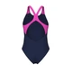 Купальник жіночий Arena BRIGHT GLARE SWIMSUIT V BACK 008930-790-46 Синій - изображение 5