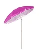 Пляжный зонт umbrella anti-uv 2 м розовый для сада, для кемпинга - изображение 2