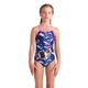 Купальник для дівчаток Arena SOAP BUBBLES SWIMSUIT LIGHT DR 008994-890-14 164 см Фіолетовий - зображення 1
