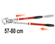 Пресс-клещи для металлопластиковых труб, Ø= 16-32мм, телескопические ручки, L= 57-80 см. YATO (YT-21735) - изображение 4