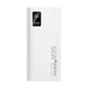 Павер банк Fast Charge 66w 20000 mA/h USB, micro USB, Type-C, Lighting, USB Type-A (White) - зображення 2