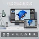 Ігрова клавіатура Ajazz AK680 MAX White Магнітні свічі - изображение 5