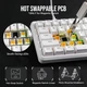 Игровая Клавиатура AJAZZ AK680 MAX White Магнитные свитчи. Проволочное 8000Hz/s. RGB Подсветка, Switch 0.1mm. Rapid Trigger - изображение 4