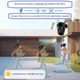 Уличная WiFi IP камера IPC360HS 8Мп 2 независимых объектива черная - изображение 3
