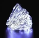 Гирлянда праздничная Xmas 30 Led 3M на медной проволоке (Капля росы) W WHITE от батареек+USB (300) HS HS для нового года, для праздника - изображение 1