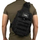 Сумка тактическая через плечо Tribe Sling Pack 6,5L black - изображение 1