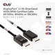 Кабель Club 3D Displayport v2.1 [VESA Certified] 8K@60Hz, 4K@240Hz 80Gbps 1.2м чорний (CAC-1091) - зображення 3