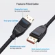Кабель Cable Matters Displayport v2.1 [VESA Certified] 16K@60Hz, 8K@120Hz, 4K@240Hz, 80Gbps, 2м черный (102095-2m) - изображение 6