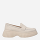 Loafersy damskie skórzane Venezia S147LEBEOBM007 37 (4UK) 24 cm Beżowe (5906140646984) - obraz 1