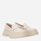 Loafersy damskie skórzane Venezia S147LEBEOBM007 37 (4UK) 24 cm Beżowe (5906140646984) - obraz 4